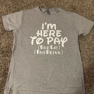 Disney Dad Gray Graphic T-Shirt